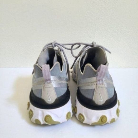 Nike  React Element 55 'Silver' Athletic Running Shoes BQ6166-007 Men's … - Picture 7 of 8